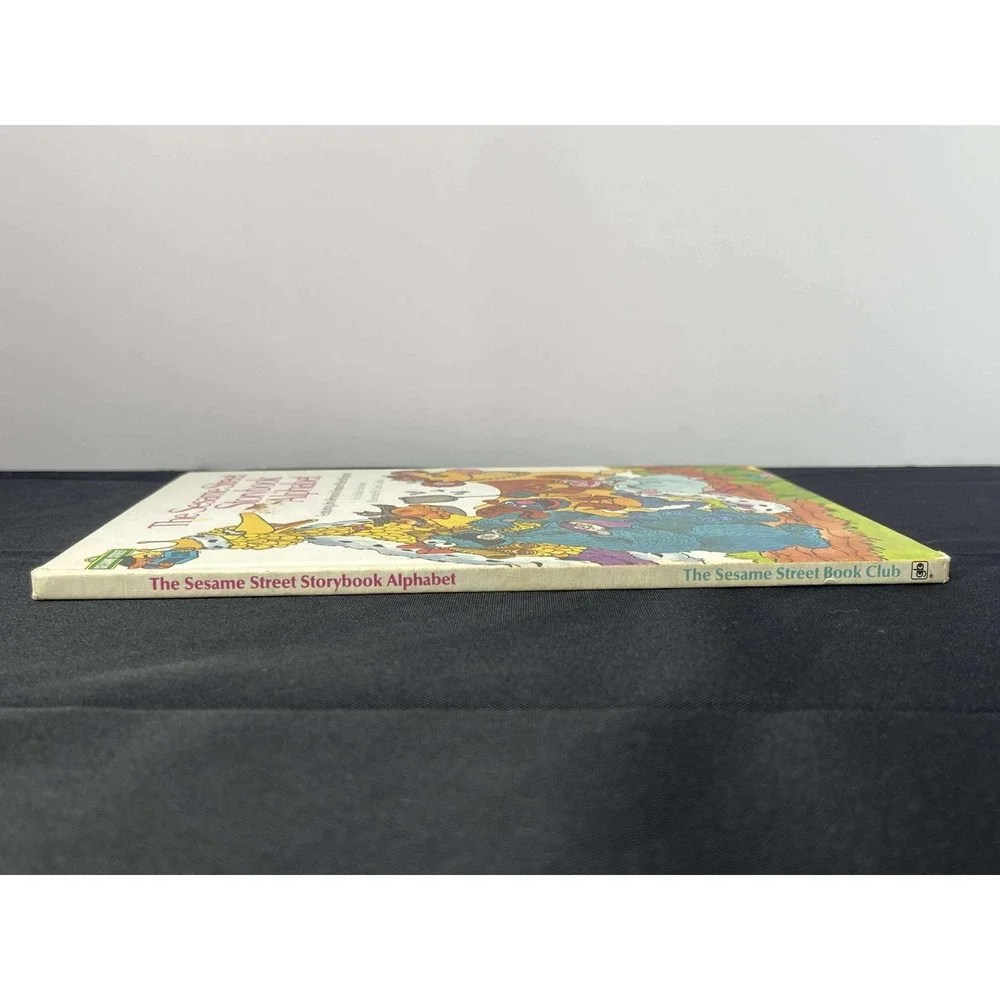 Sesame Street ABC‎ Toy Chest Book by David Korr Jim Henson Vintage